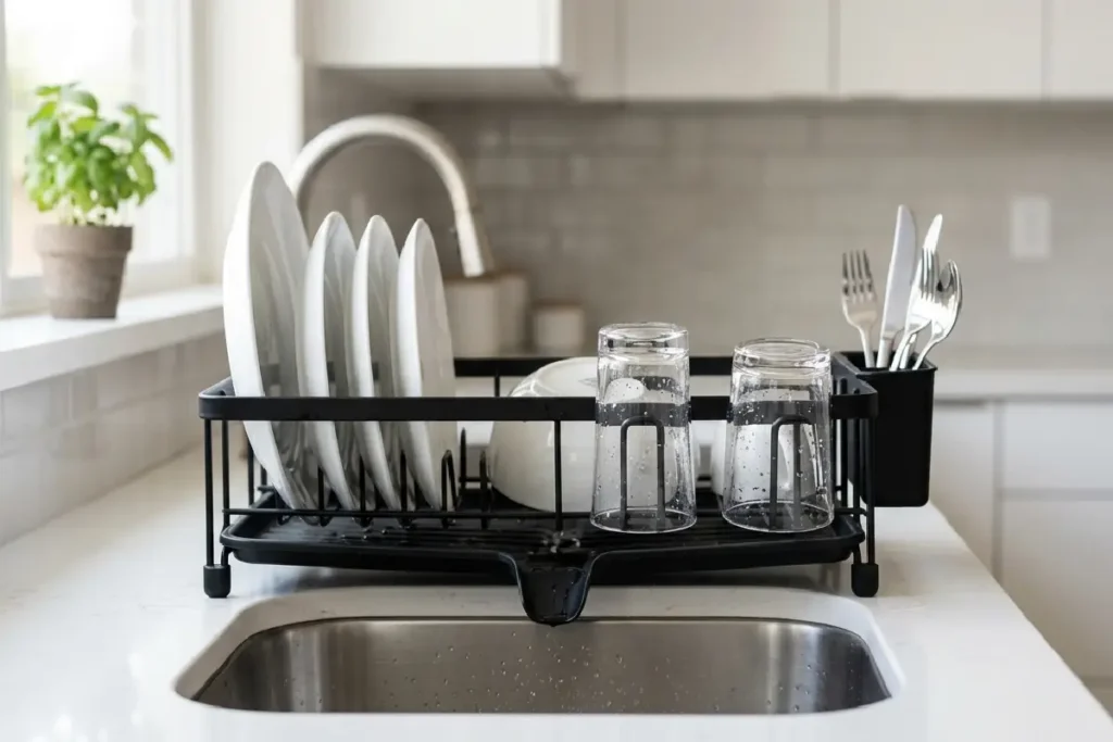 Escorredor de louças moderno para cozinha