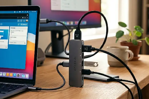 Hub USB para Notebooks e Desktops